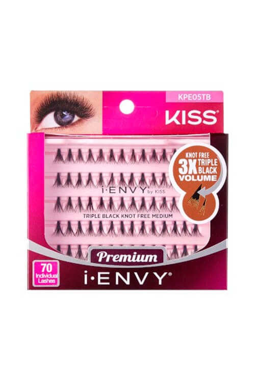 Kiss i-Envy 3x Volume Individual Lashes KPE05TB Packaging Front