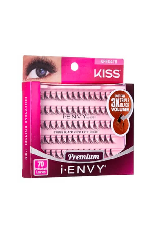 Kiss i-Envy 3x Volume Individual Lashes KPE04TB Packaging Side