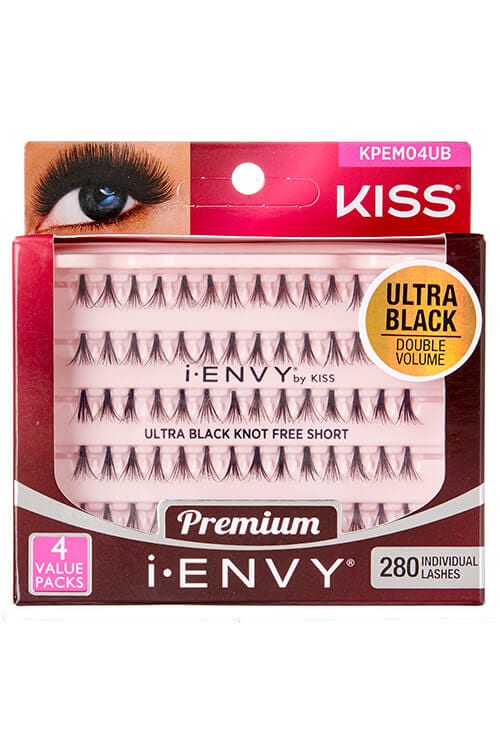 Kiss i-ENVY Individual Lash 4 Pack KPEM04UB Packaging Front