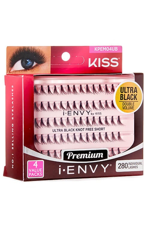 Kiss i-ENVY Individual Lash 4 Pack KPEM04UB Packaging Side