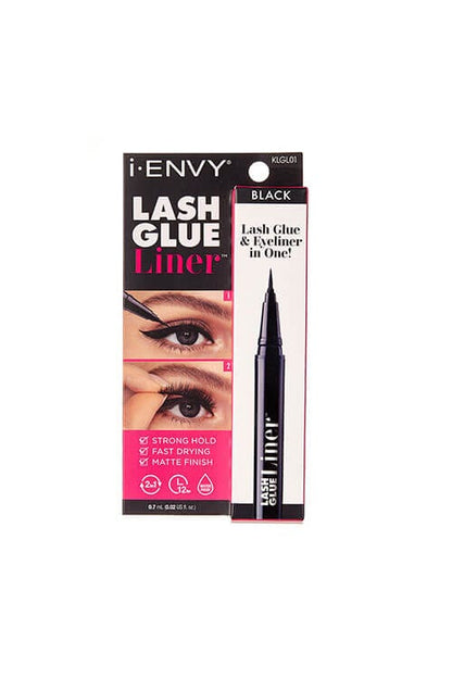 Lash Glue Liner Packaging Front Black New