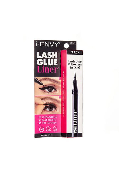 Lash Glue Liner Packaging Side Black New