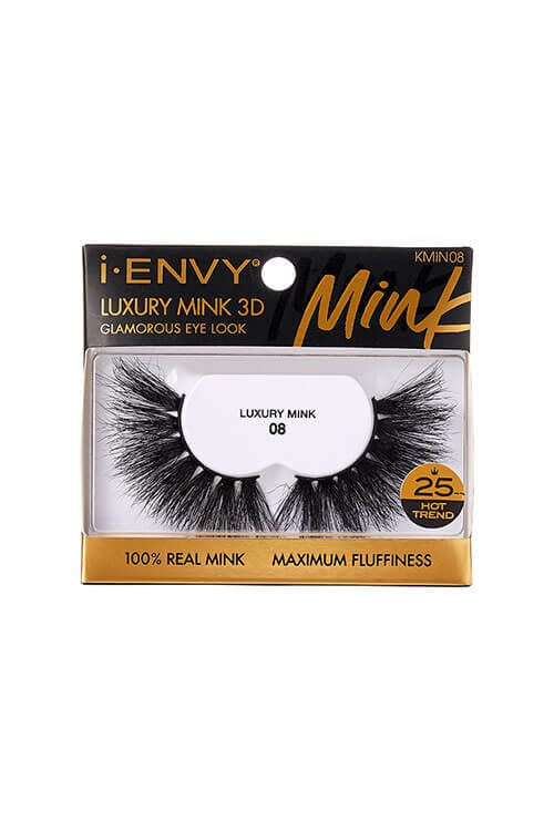 Kiss i-Envy Luxury Mink 3D Collection KMIN08 Packaging Angles