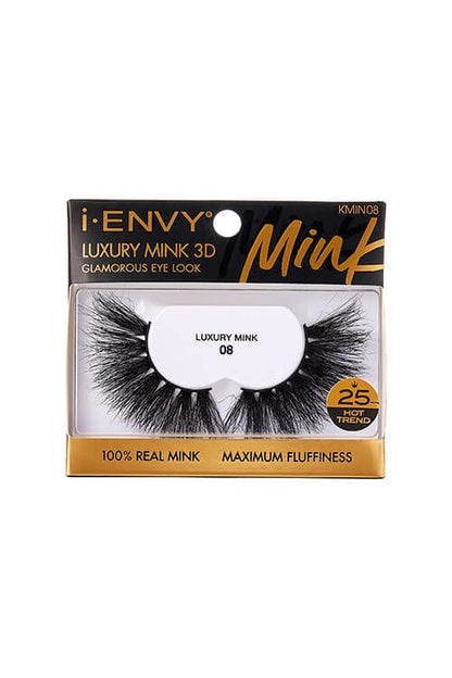 Kiss i-Envy Luxury Mink 3D Collection KMIN08 Packaging Angles