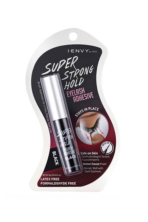Kiss i-Envy Super Strong Hold Brush On Adhesive Black Package