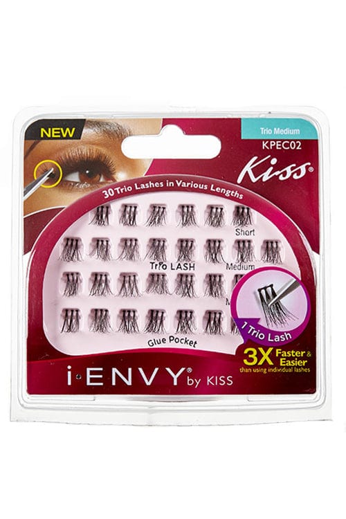 Kiss i-Envy Trio Lashes KPEC02 Medium Packaging Front