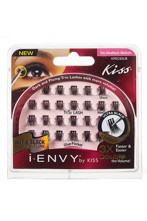 Kiss i-Envy Trio Lashes KPEC02UB Medium Packaging Front