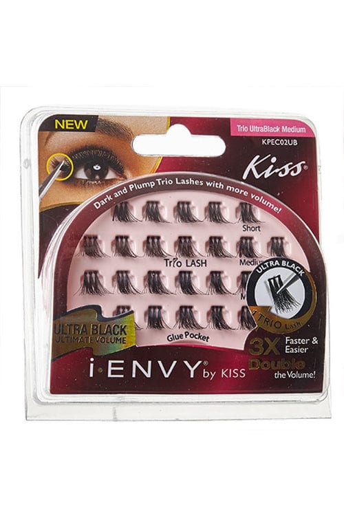 Kiss i-Envy Trio Lashes KPEC02UB Medium Packaging Side