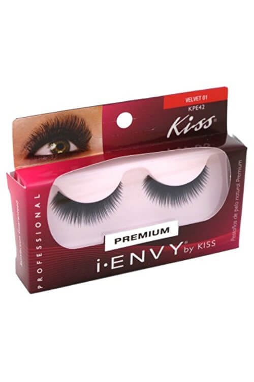 Kiss i-Envy Velvet Strip Lashes KPE42 Packaging Side