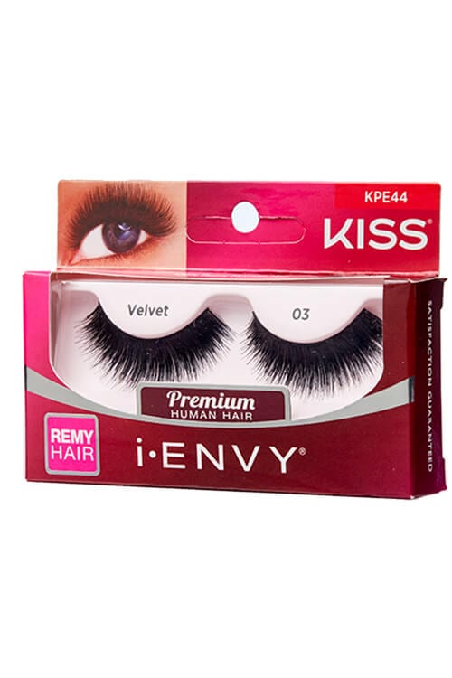 Kiss i-Envy Velvet Strip Lashes KPE44 Packaging Side