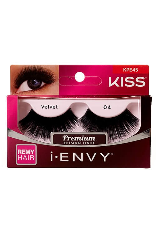 Kiss i-Envy Velvet Strip Lashes KPE45 Packaging Front