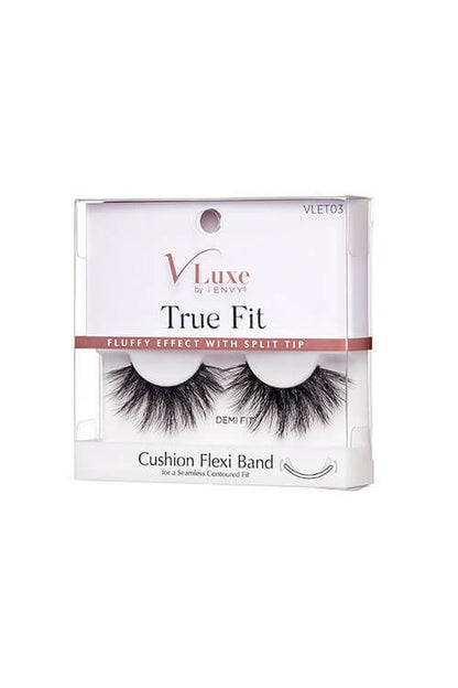 V Luxe True Fit VLET03 Demi Packaging Side