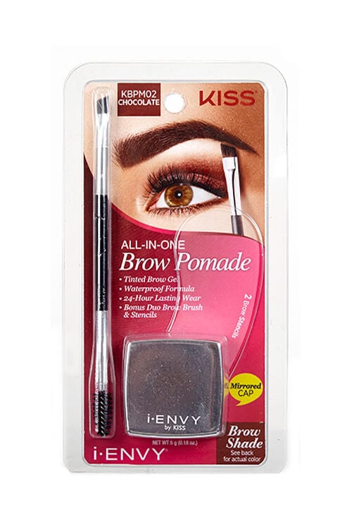 Kiss I.Envy All-In-One Brow Pomade Chocolate