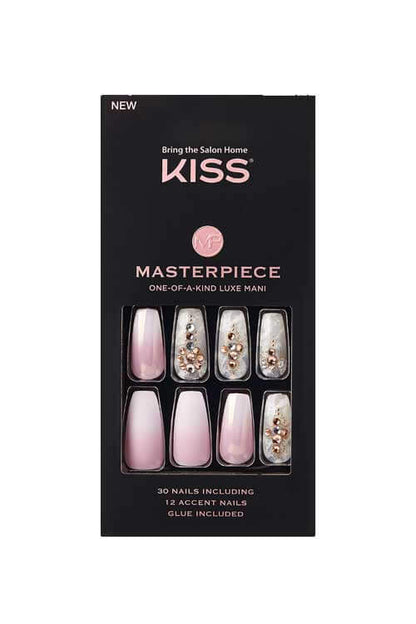Kiss Masterpiece Press On Nails KMN01 Packaging Front