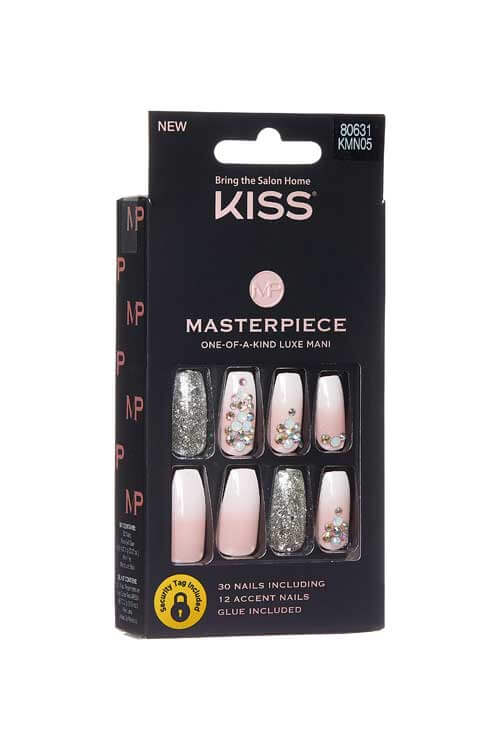Kiss Masterpiece Press On Nails KMN05 Packaging Side