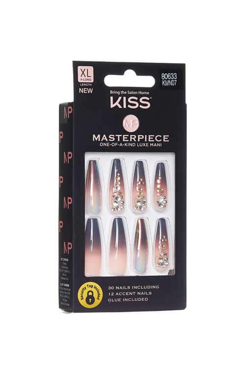 Kiss Masterpiece Press On Nails KMN07 Packaging Side