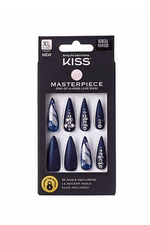 Kiss Masterpiece Press On Nails KMN08 Packaging Front