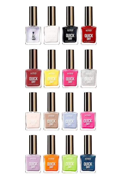 Kiss New York Professional Quick Dry Nail Polish QP Collection Cover Photo