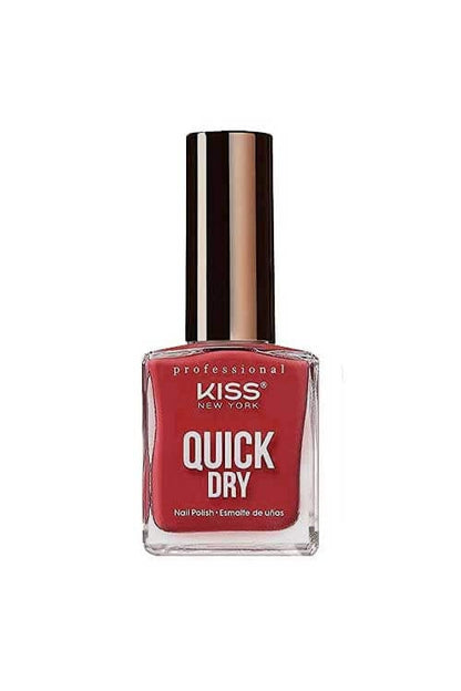 Kiss New York Professional Quick Dry Nail Polish QP06 I Like to Mauve It