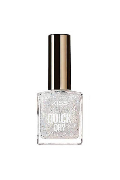 Kiss New York Professional Quick Dry Nail Polish QP08 Disco Lights