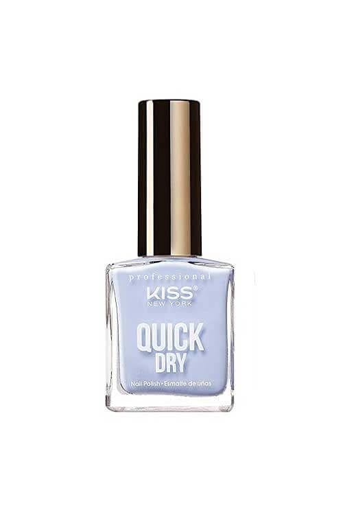 Kiss New York Professional Quick Dry Nail Polish QP09 Peri-Blue