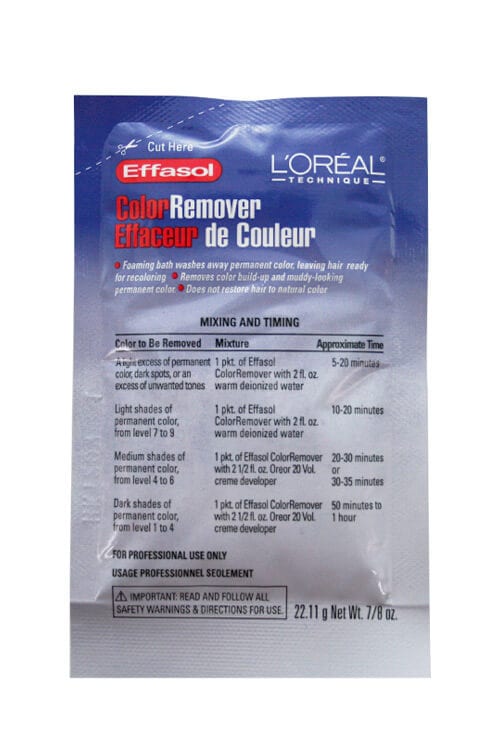 L'Oreal Technique Effasol Color Remover Packet 0.88 oz