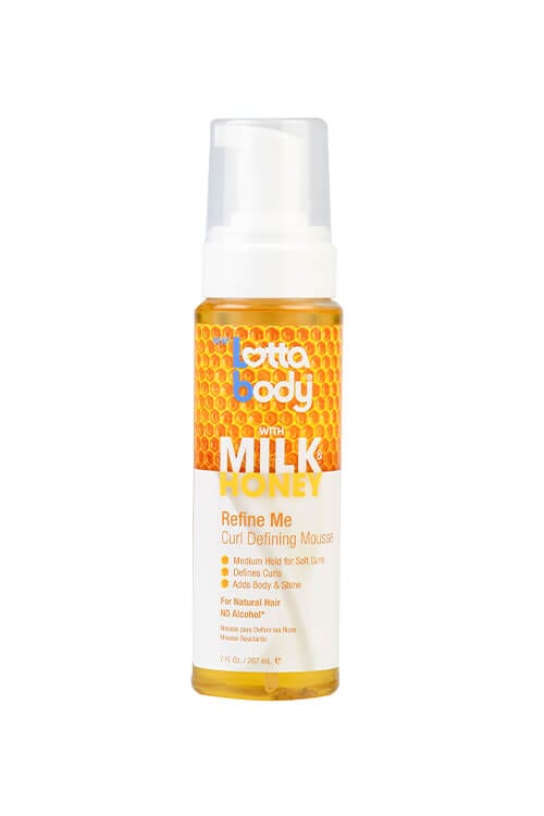 Lottabody Milk and Honey Refine Me Curl Defining Mousse 7 oz