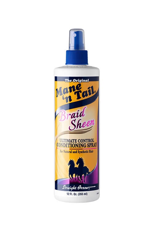 Mane 'N Tail Braid Sheen Ultimate Control Conditioning Spray 12 oz