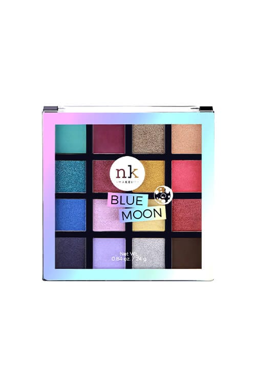 Nicka K New York 16 Color Palette Eyeshadow Blue Moon