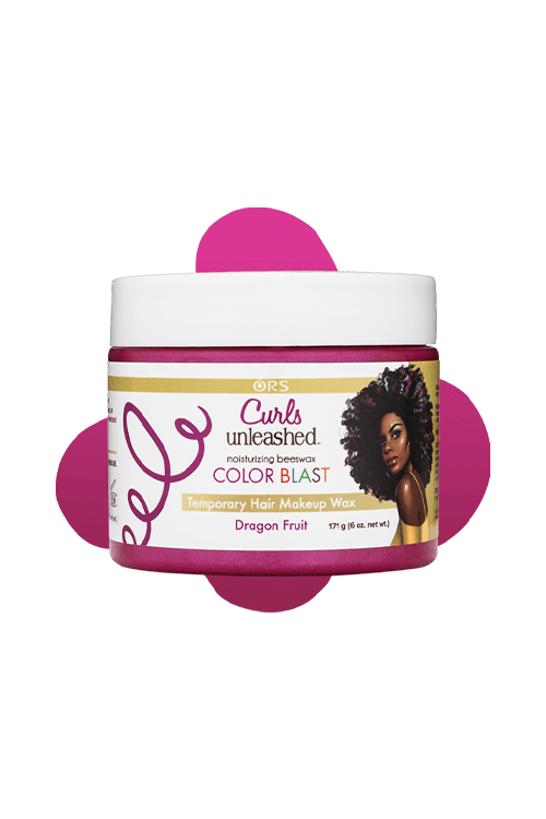 ORS Curls Unleashed Color Blast Temporary Hair Makeup Wax 6 oz Dragon Fruit