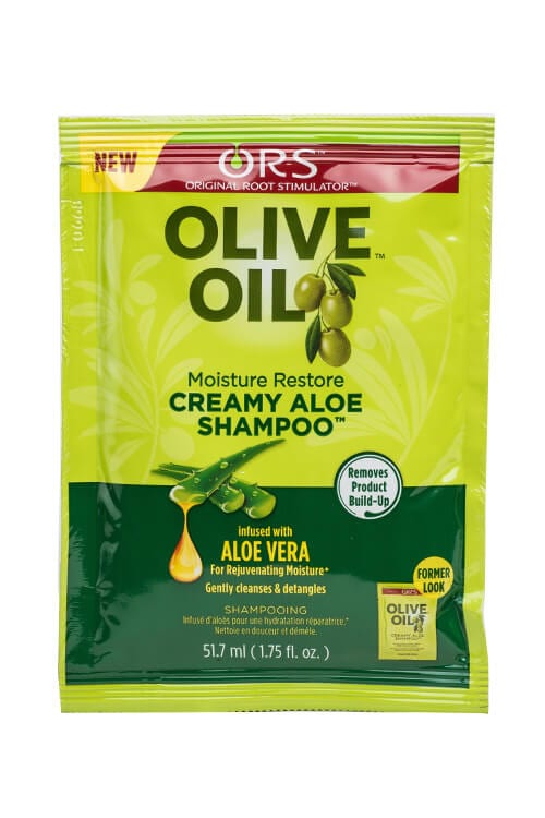 ORS Olive Oil Creamy Aloe Shampoo Packet 1.75 oz
