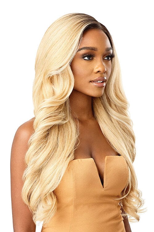 Outre Melted Hairline Kamalia HD Transparent Lace Front Wig Side