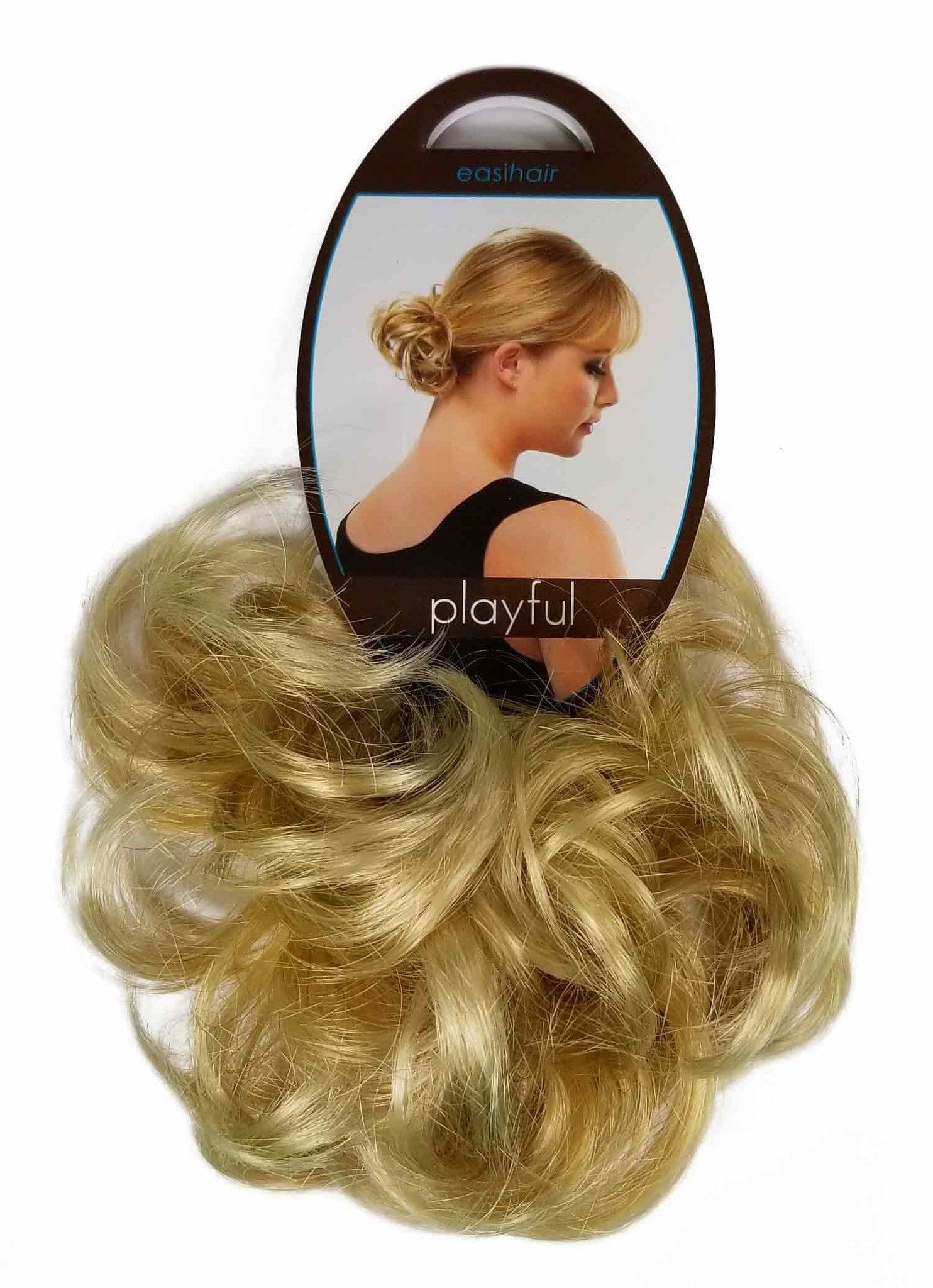 Playful Synthetic Hair Wrap Scrunchie by Easihair