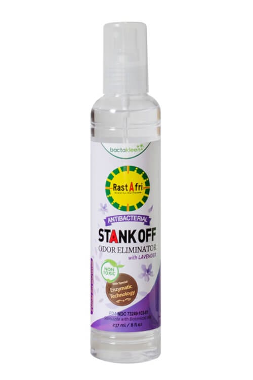 Rastafri Stank Off Antibacterial Hair Odor Eliminator Lavender 8 oz