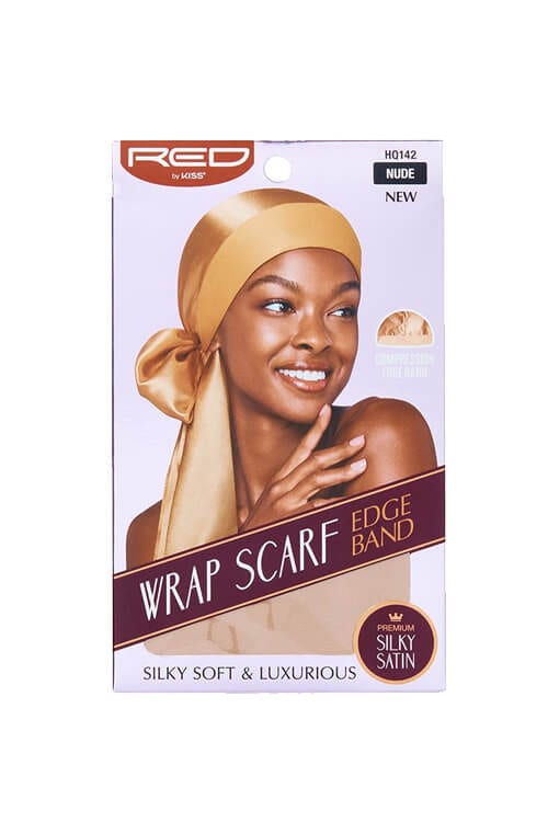 Red by Kiss Edge Band Wrap Scarf HQ142 Nude