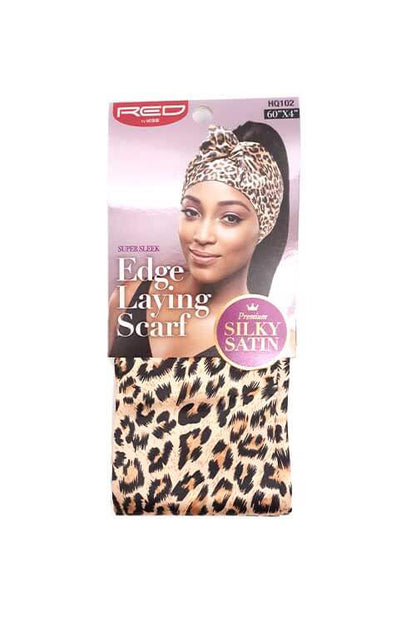 Red by Kiss Silky Satin Edge Laying Scarf HQ102