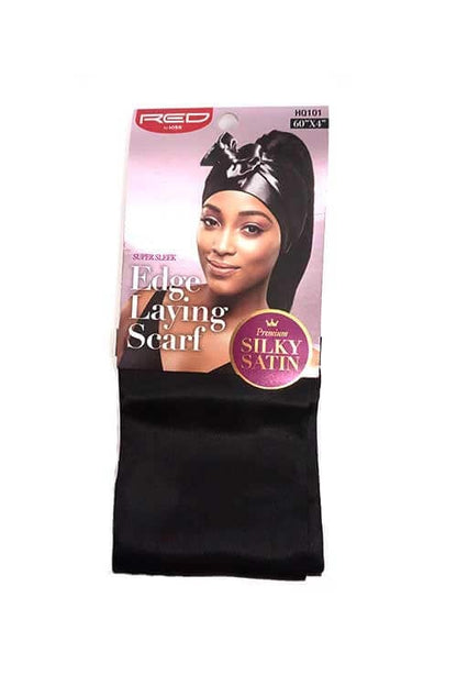 Red by Kiss Silky Satin Edge Laying Scarf HQ101