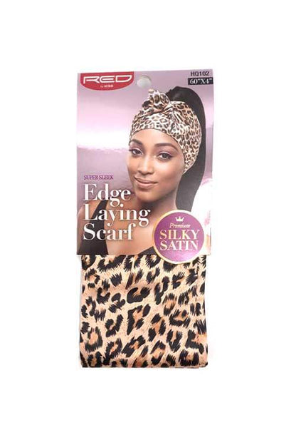 Red by Kiss Silky Satin Edge Laying Scarf HQ102