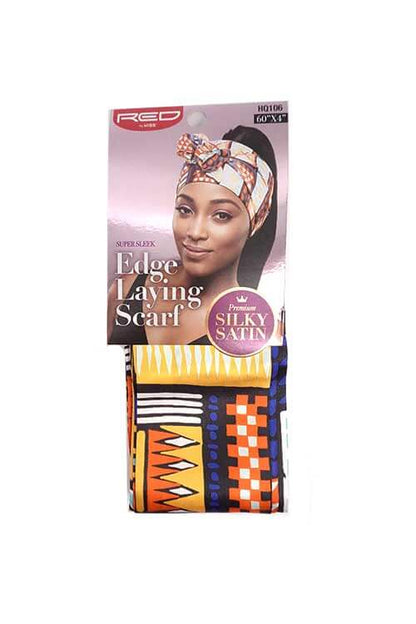 Red by Kiss Silky Satin Edge Laying Scarf HQ106