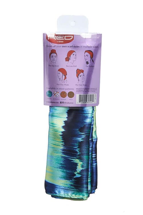 Red By Kiss Silky Satin Scarf Stylish Back