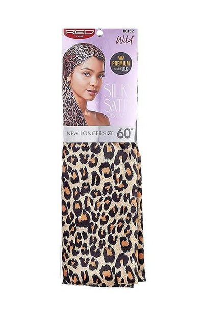Red by Kiss Silky Satin Wrap Scarf HQ152 Wild