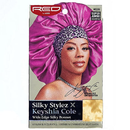 Red by Kiss Silky Stylez Wide Edge Silky Bonnet Super Jumbo HQ
