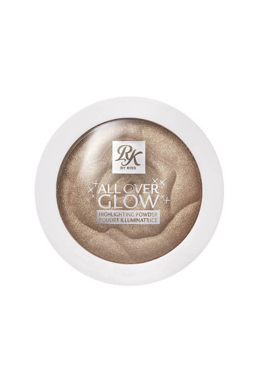 Ruby Kiss All Over Glow Highlighting Powder Golden Glow