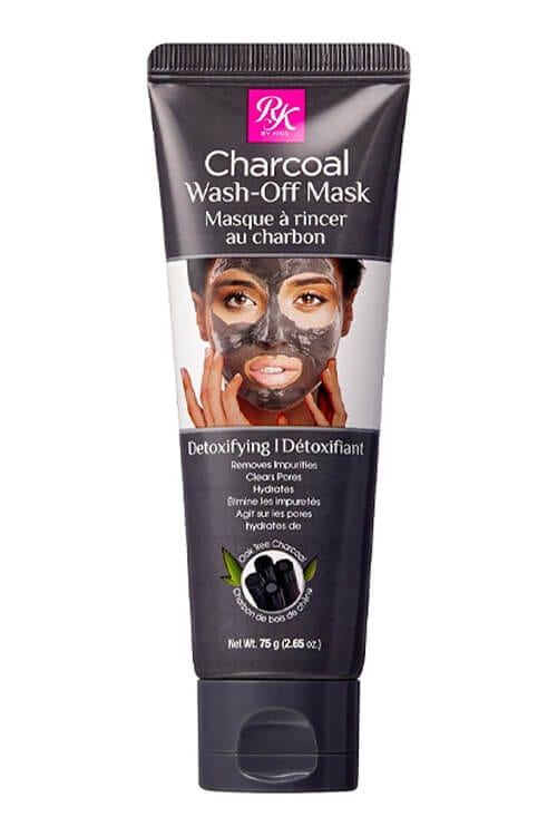 Ruby Kisses Charcoal Detoxifying Wash-Off Mask RCWM01 2.65 oz
