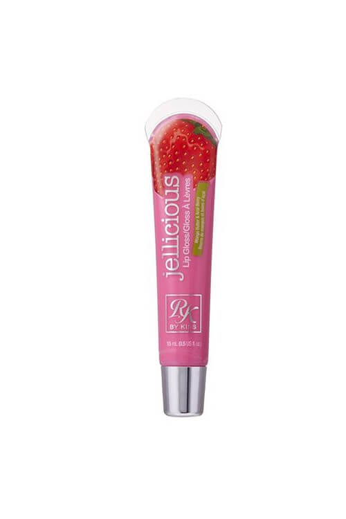 Ruby Kisses Jellicious Lip Gloss Crushed Strawberries Tube