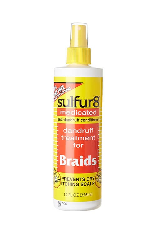 Sulfur8 Medicated Dandruff Treatment for Braids 12 oz