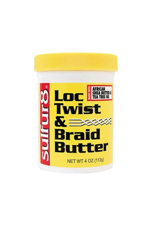 Sulfur 8 Loc Twist and Braid Butter 4OZ