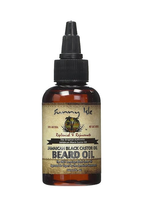 Sunny Isle Jamaican Black Castor Oil Beard Oil 2 oz
