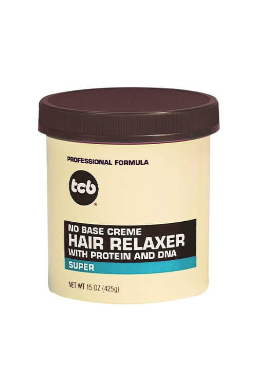TCB No Base Creme Hair Relaxer With Protein and DNA Super 15 oz