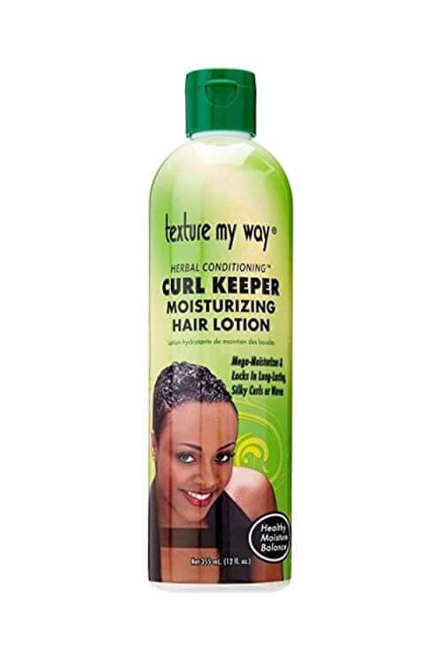 Africa's Best Texture My Way Curl Keeper 12 OZ Bottle Front